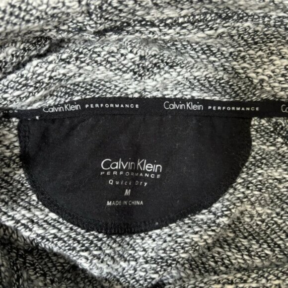 Calvin Klein Performance Quick Dry Sweater Medium Unisex Cowl Neck Pouch Surfer - Picture 2 of 13